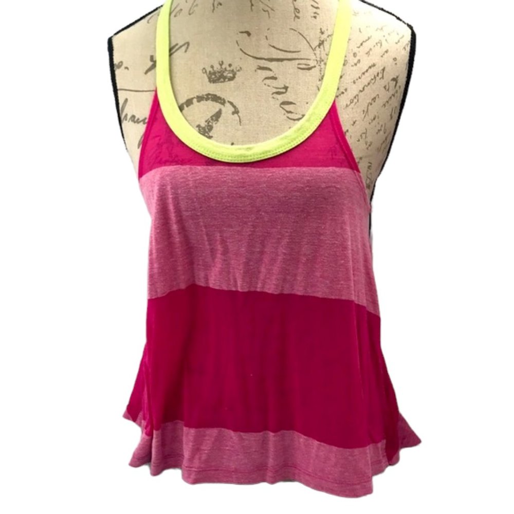 Wet Seal Pink Muscle Top Size M